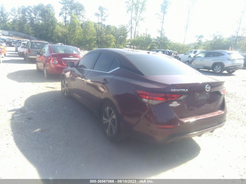 2021 NISSAN SENTRA SV - 3N1AB8CV7MY329121