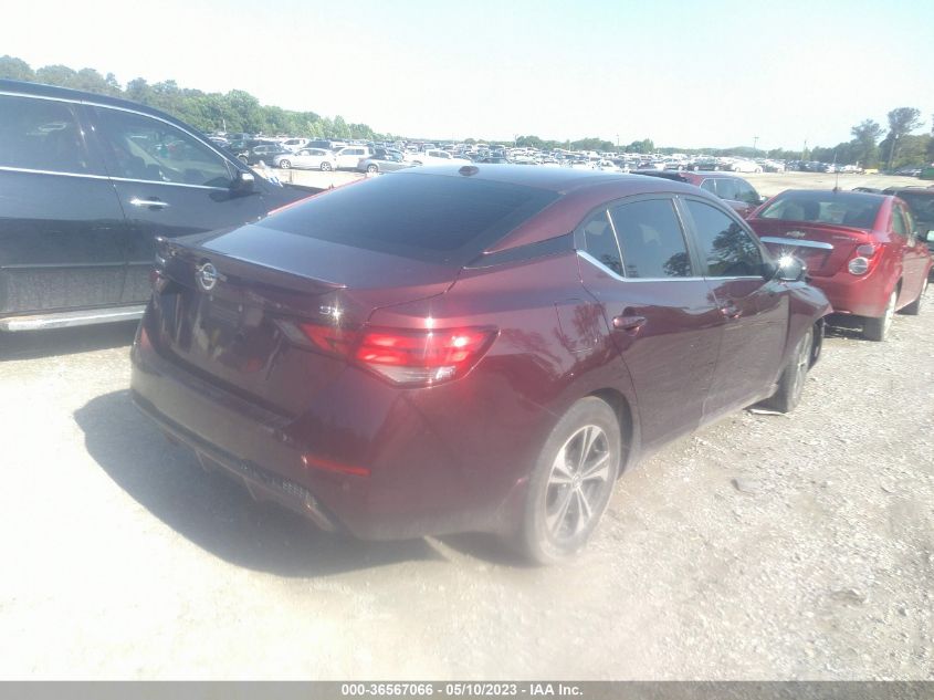 2021 NISSAN SENTRA SV - 3N1AB8CV7MY329121