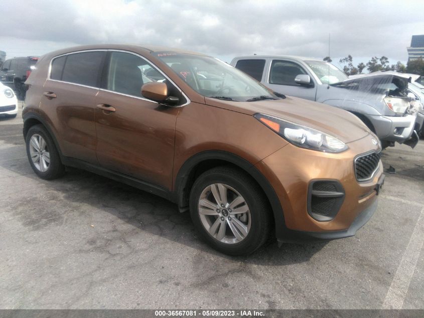 2017 KIA SPORTAGE LX - KNDPM3ACXH7299903