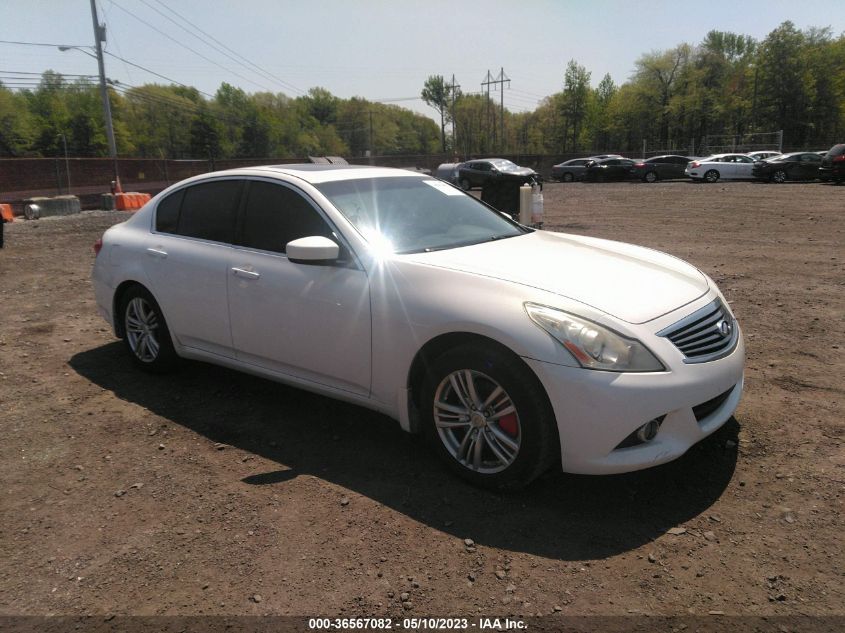 2013 INFINITI G37 SEDAN X - JN1CV6AR5DM767892