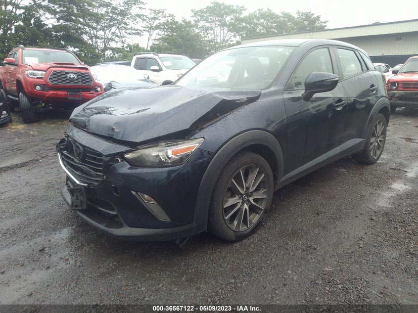 VIN JM1DKFC74H0175080 2017 MAZDA CX-3 TOURING