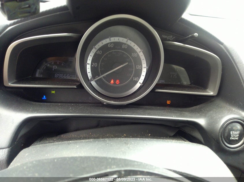 VIN JM1DKFC74H0175080 2017 MAZDA CX-3 TOURING