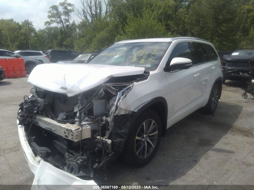 2018 TOYOTA HIGHLANDER SE/XLE - 5TDJZRFH6JS821968