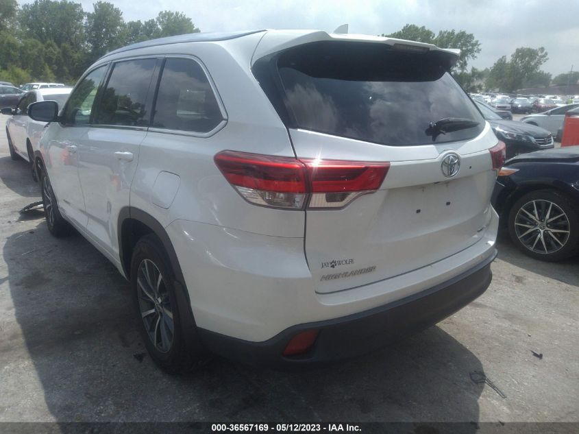 2018 TOYOTA HIGHLANDER SE/XLE - 5TDJZRFH6JS821968