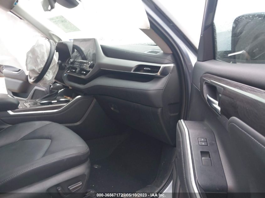 2022 TOYOTA HIGHLANDER HYBRID PLATINUM - 5TDEBRCHXNS080739