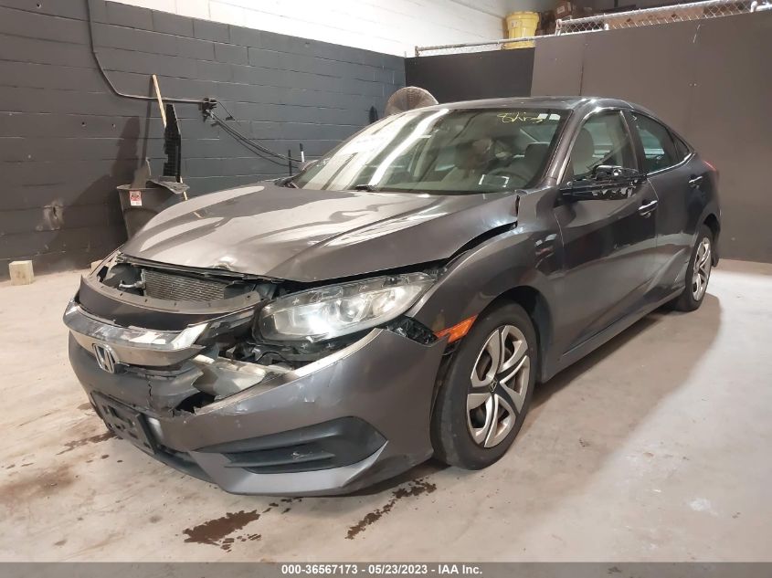 2016 HONDA CIVIC SEDAN LX - 19XFC2F51GE236576