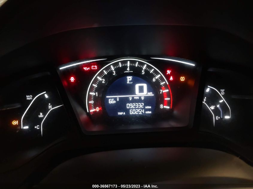 2016 HONDA CIVIC SEDAN LX - 19XFC2F51GE236576