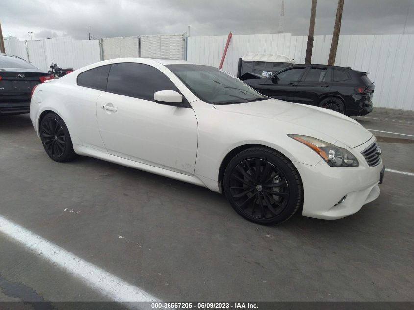 2013 INFINITI G37 COUPE SPORT 6MT - JN1CV6EK6DM922480