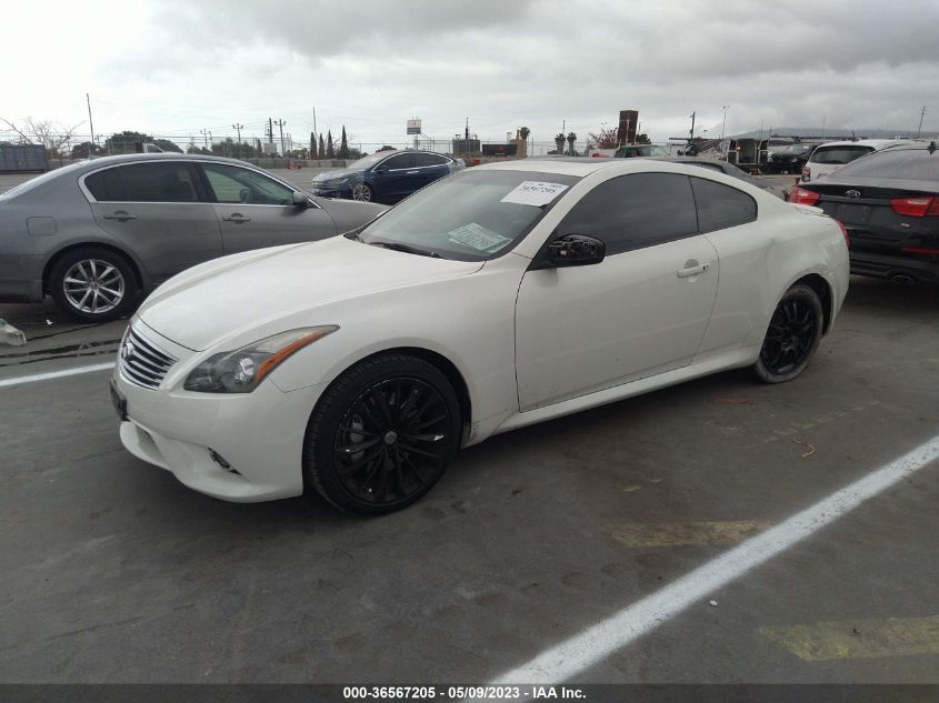 2013 INFINITI G37 COUPE SPORT 6MT - JN1CV6EK6DM922480