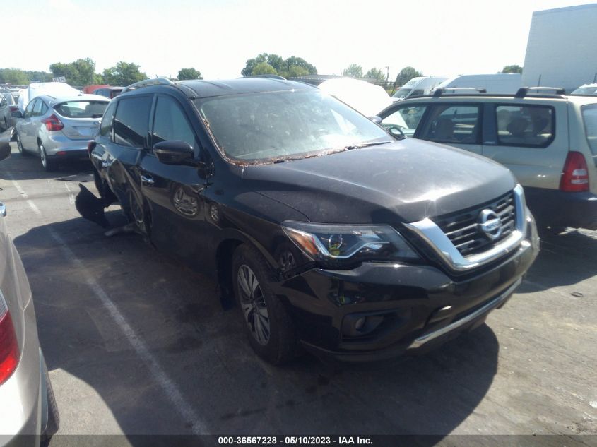 2017 NISSAN PATHFINDER SV - 5N1DR2MN0HC660537