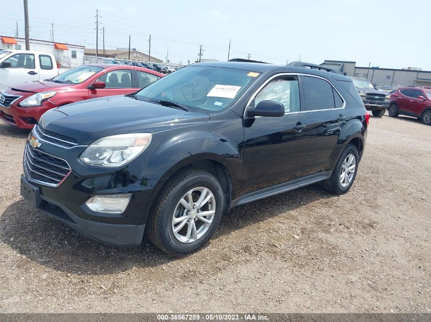2016 CHEVROLET EQUINOX LT - 2GNALCEK8G1188991