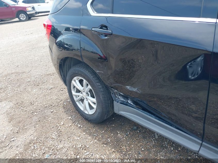 2016 CHEVROLET EQUINOX LT - 2GNALCEK8G1188991