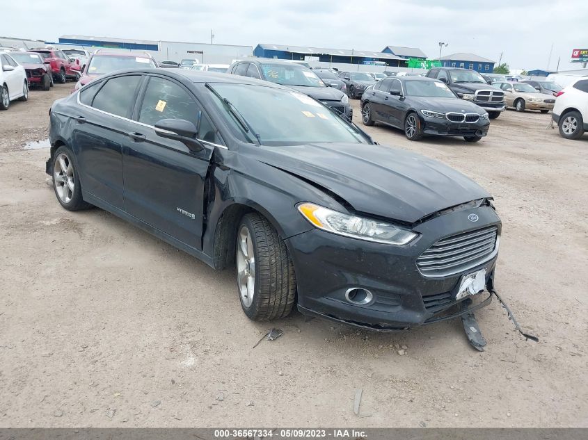 2014 FORD FUSION SE HYBRID - 3FA6P0LU6ER201287