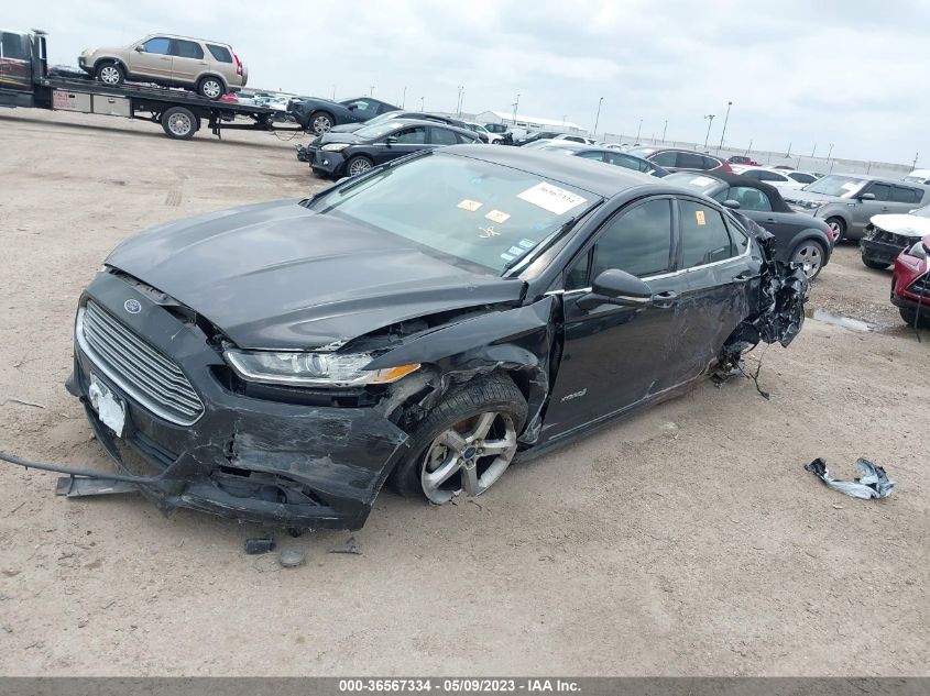 2014 FORD FUSION SE HYBRID - 3FA6P0LU6ER201287