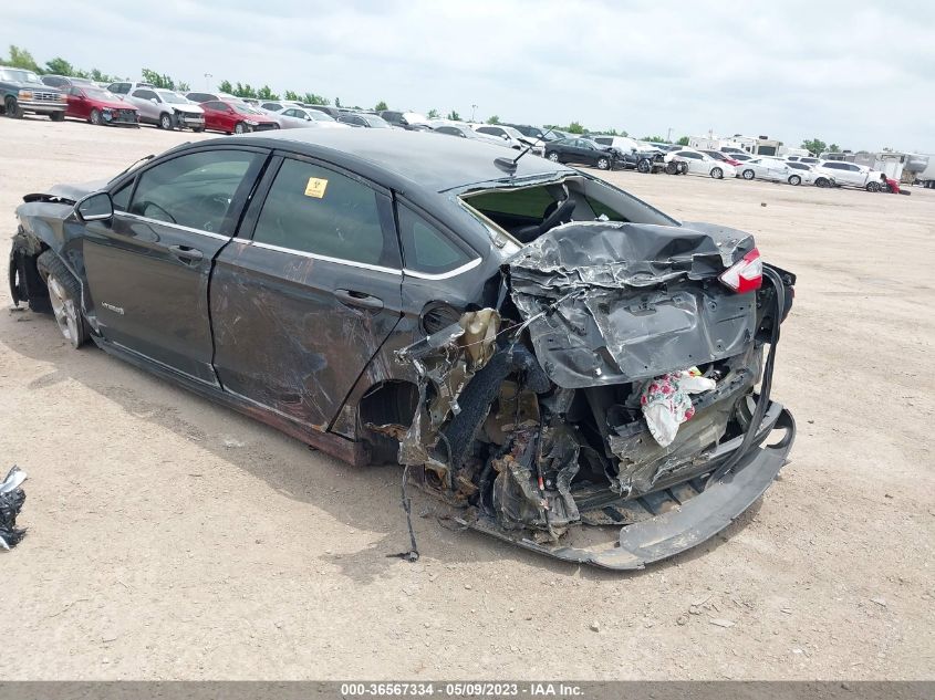 2014 FORD FUSION SE HYBRID - 3FA6P0LU6ER201287