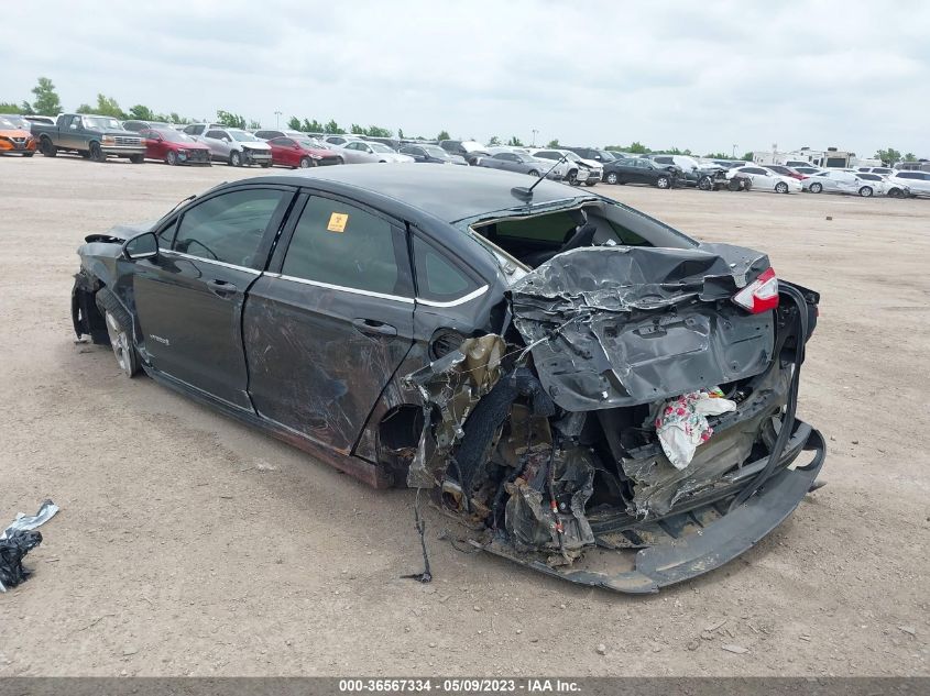 2014 FORD FUSION SE HYBRID - 3FA6P0LU6ER201287