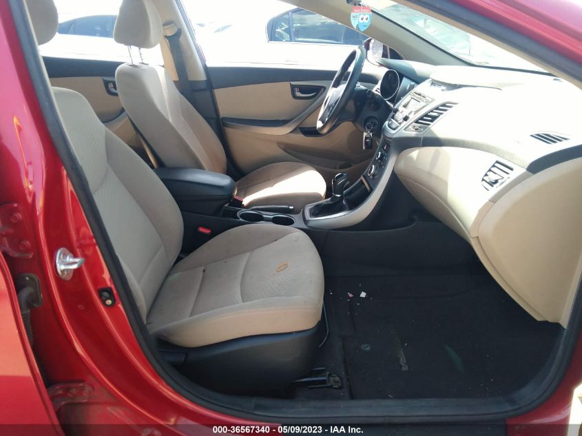 2014 HYUNDAI ELANTRA SE - KMHDH4AEXEU086442