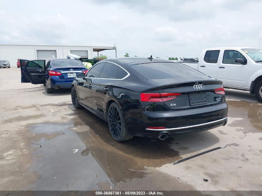 2018 AUDI A5 SPORTBACK PREMIUM PLUS - WAUBNCF5XJA004239