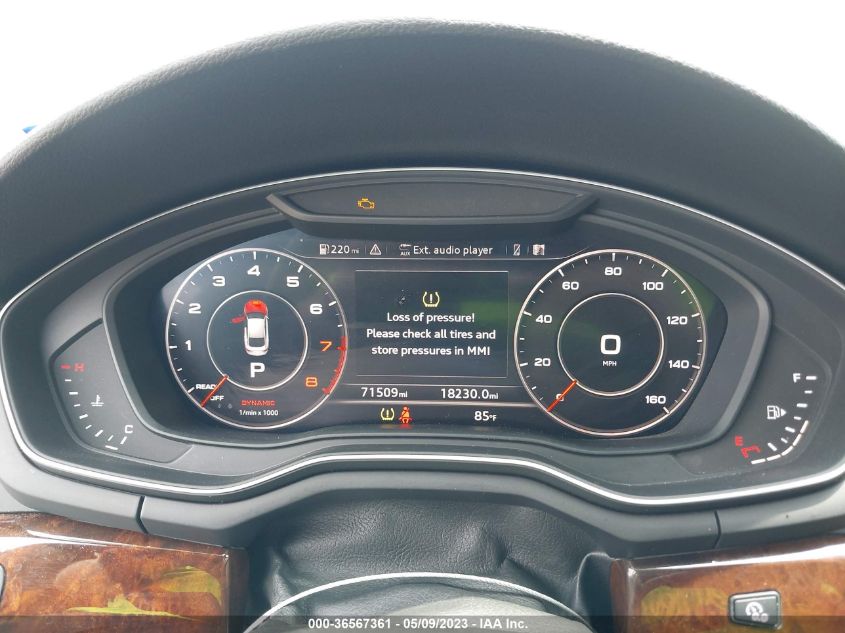 2018 AUDI A5 SPORTBACK PREMIUM PLUS - WAUBNCF5XJA004239