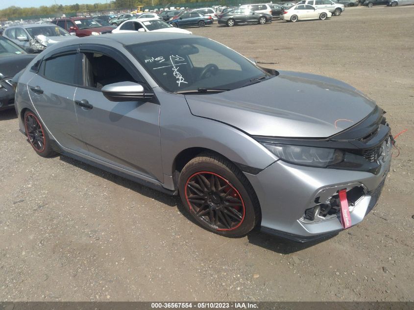 2017 HONDA CIVIC HATCHBACK SPORT - SHHFK7H40HU227205