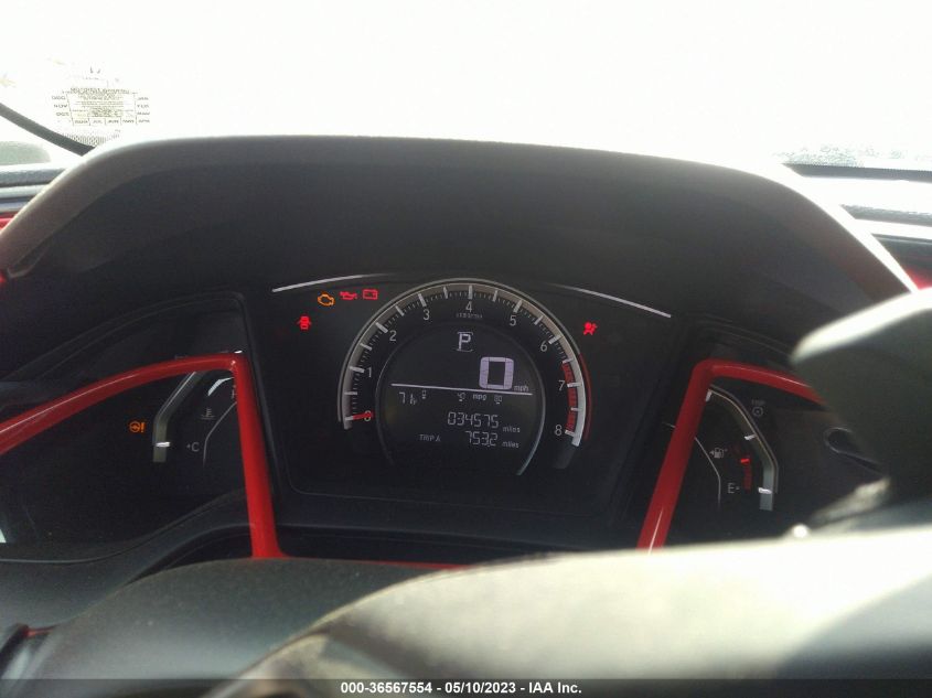 2017 HONDA CIVIC HATCHBACK SPORT - SHHFK7H40HU227205