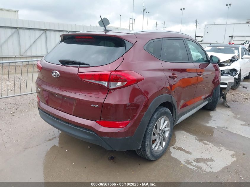 2017 HYUNDAI TUCSON SE - KM8J3CA4XHU454108