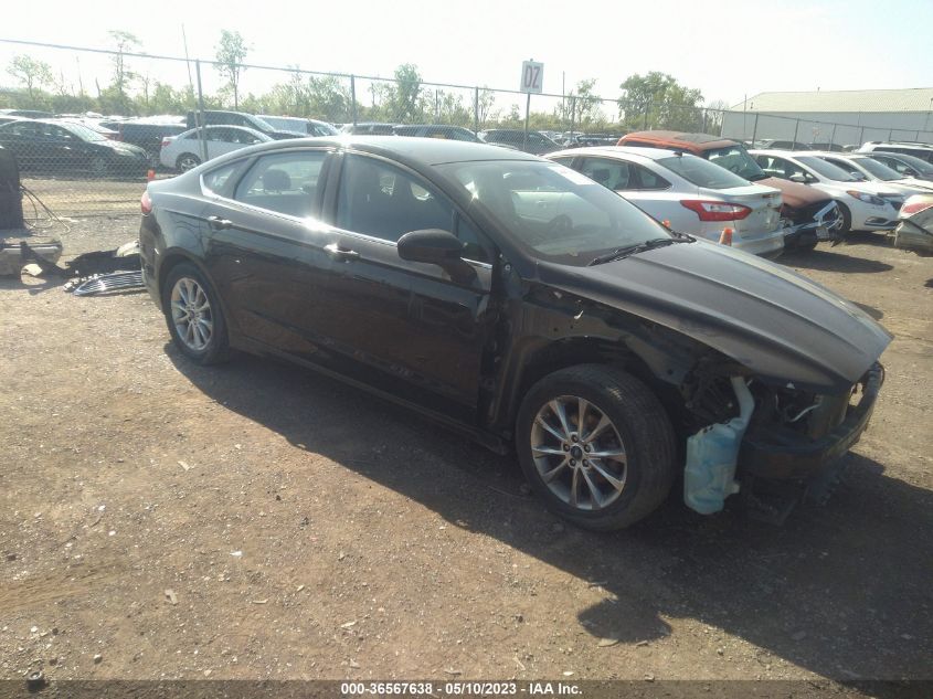 2017 FORD FUSION SE - 3FA6P0H73HR204719