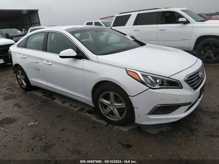 2016 HYUNDAI SONATA 2.4L SE - 5NPE24AF4GH370553