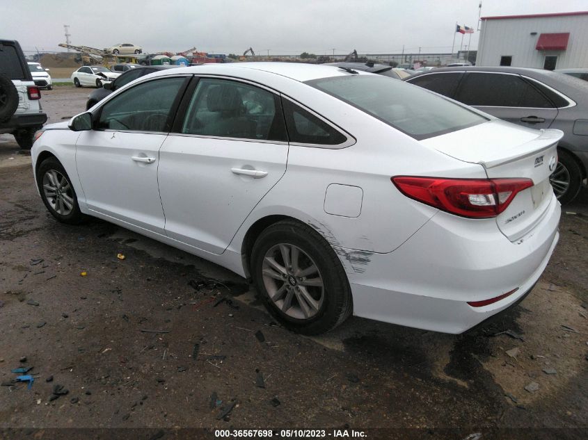 2016 HYUNDAI SONATA 2.4L SE - 5NPE24AF4GH370553