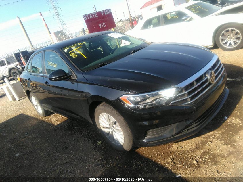 Lot #2550792685 2019 VOLKSWAGEN JETTA 1.4T R-LINE/1.4T S/1.4T SE salvage car