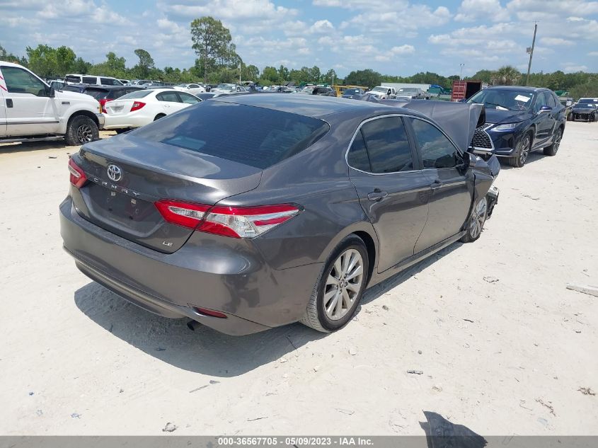 2018 TOYOTA CAMRY LE/SE/XLE/L - 4T1B11HK8JU539537