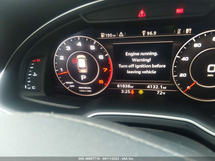 2017 AUDI Q7 PRESTIGE - WA1VAAF77HD014599