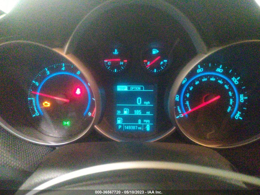 2014 CHEVROLET CRUZE 1LT - 1G1PC5SB3E7106404