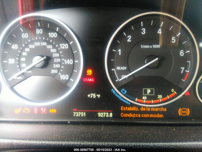 2015 BMW 3 SERIES 328I XDRIVE - WBA3B3G59FNT19903