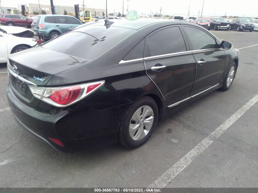 2015 HYUNDAI SONATA HYBRID - KMHEC4A41FA139686