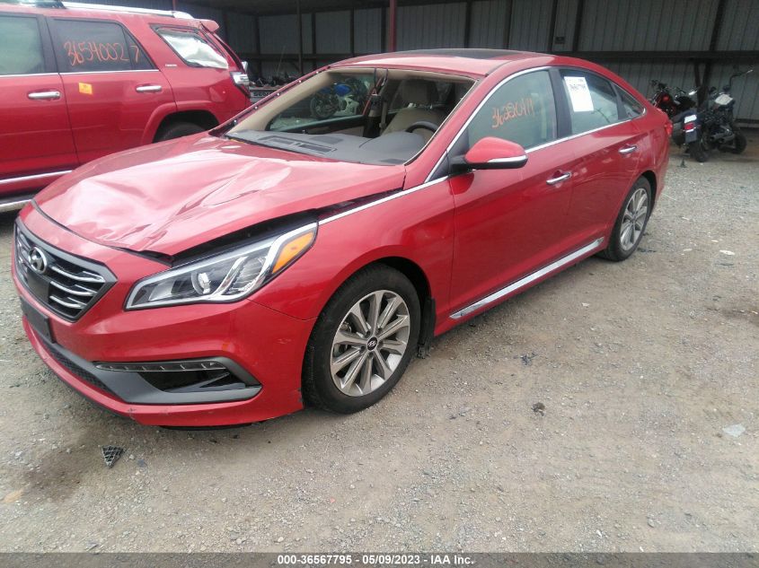 2017 HYUNDAI SONATA LIMITED - 5NPE34AF7HH593653