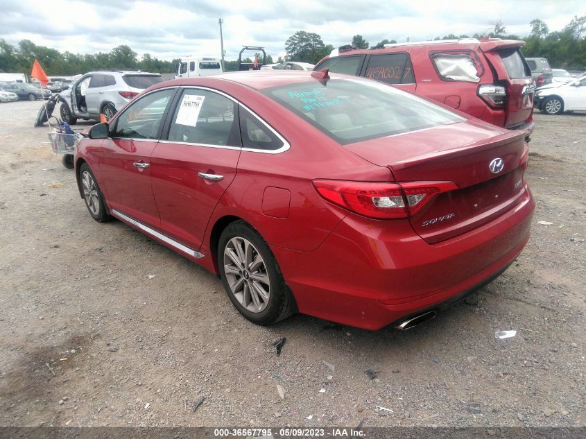 2017 HYUNDAI SONATA LIMITED - 5NPE34AF7HH593653