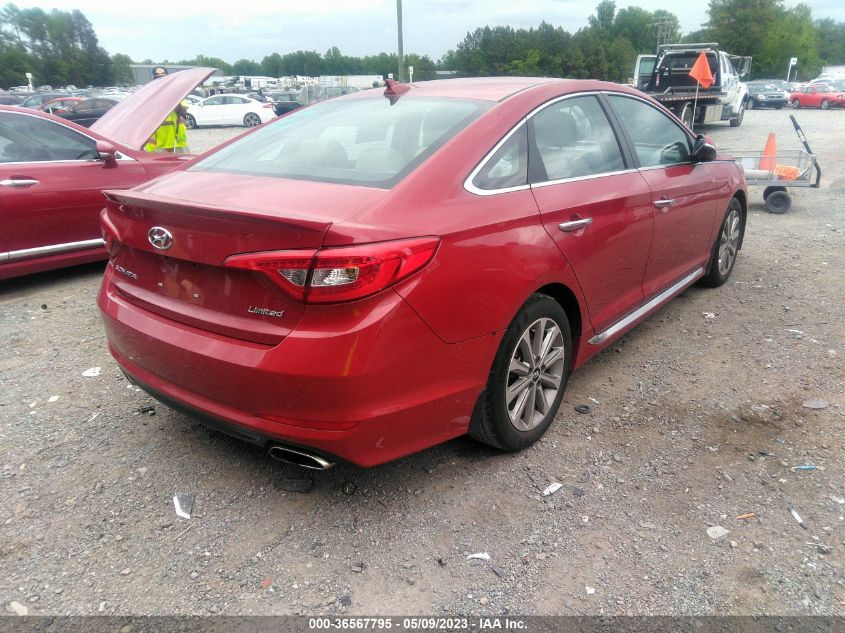 2017 HYUNDAI SONATA LIMITED - 5NPE34AF7HH593653