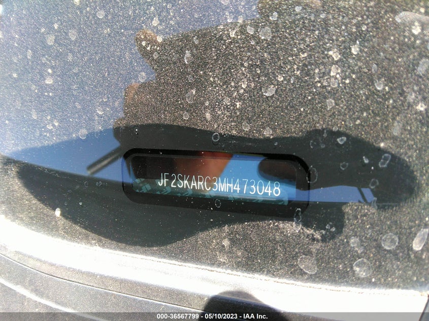 VIN JF2SKARC3MH473048 2021 SUBARU FORESTER SPORT