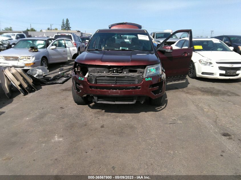 2016 FORD EXPLORER LIMITED - 1FM5K8F89GGC50040