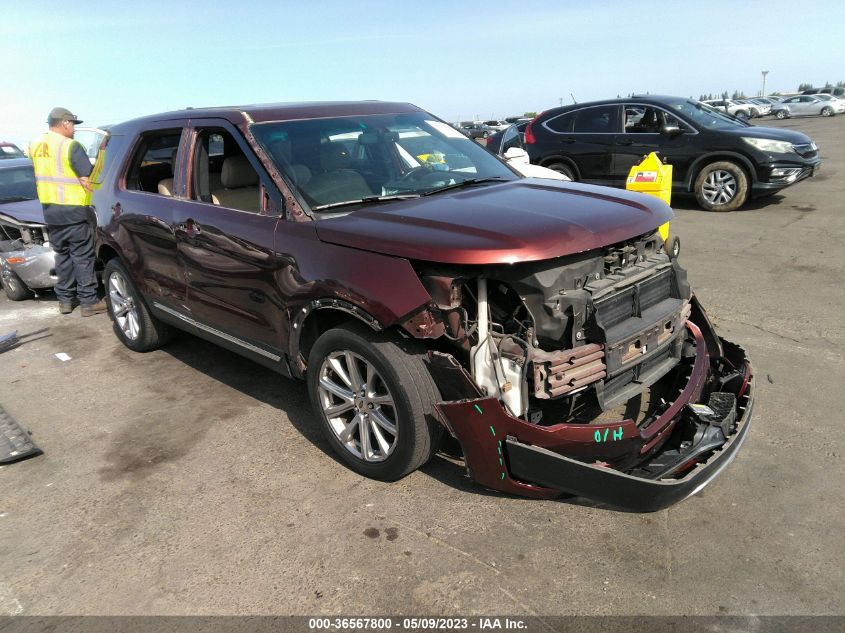 2016 FORD EXPLORER LIMITED - 1FM5K8F89GGC50040