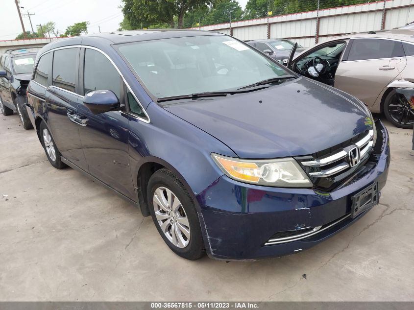 2014 HONDA ODYSSEY EX-L - 5FNRL5H69EB091816