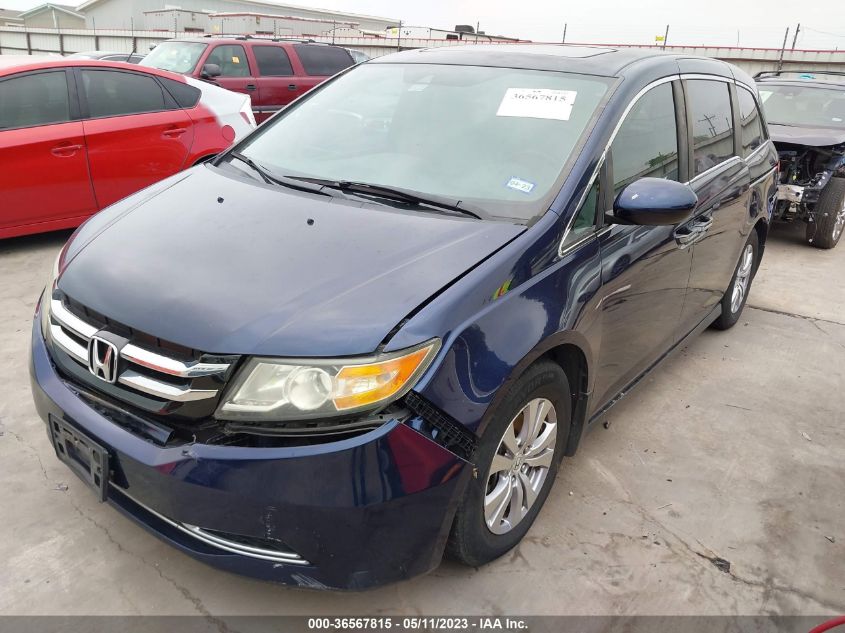 2014 HONDA ODYSSEY EX-L - 5FNRL5H69EB091816