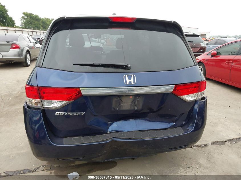 2014 HONDA ODYSSEY EX-L - 5FNRL5H69EB091816
