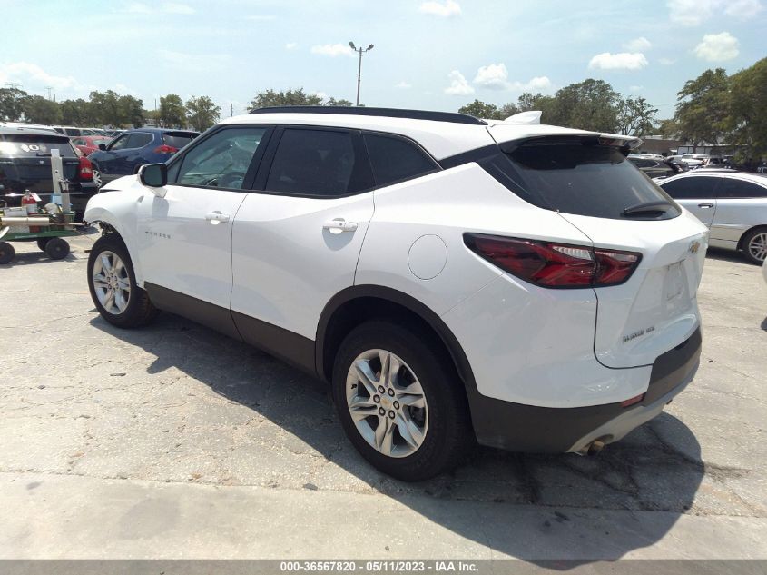 2022 CHEVROLET BLAZER LT - 3GNKBHR45NS115062