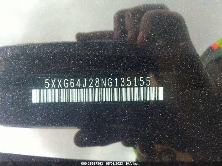 2022 KIA K5 GT-LINE - 5XXG64J28NG135155