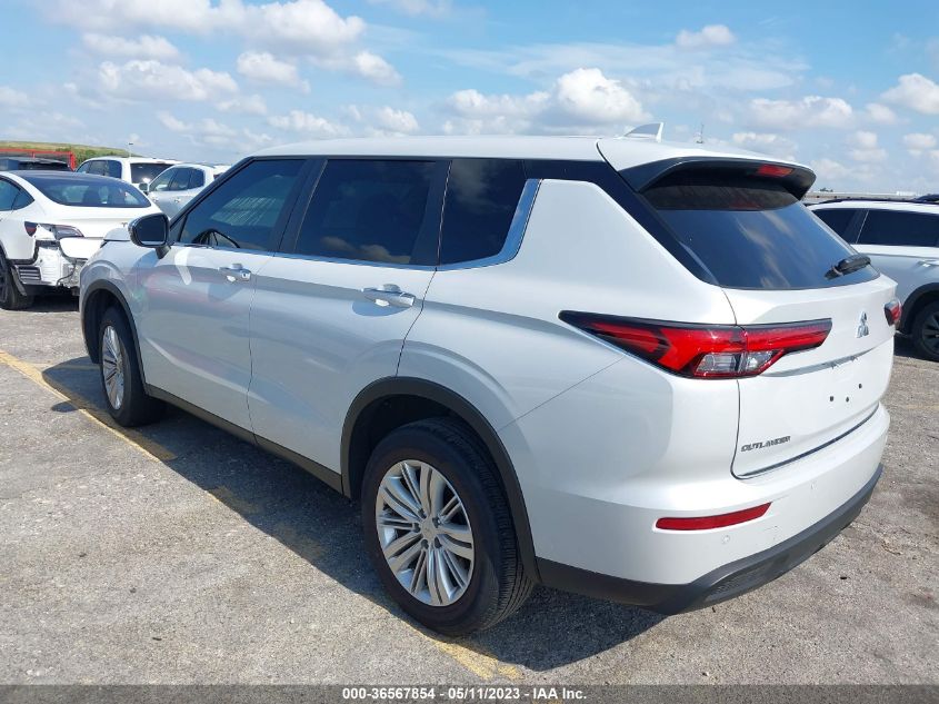2022 MITSUBISHI OUTLANDER ES - JA4J3TA81NZ082478