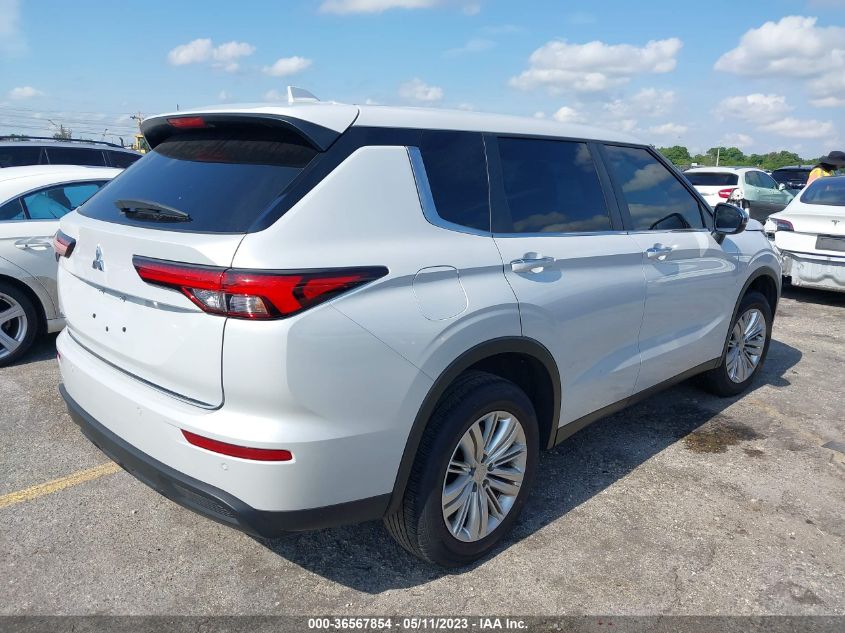 2022 MITSUBISHI OUTLANDER ES - JA4J3TA81NZ082478
