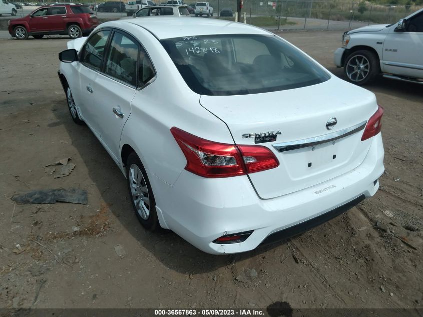 2018 NISSAN SENTRA S - 3N1AB7AP0JY339001