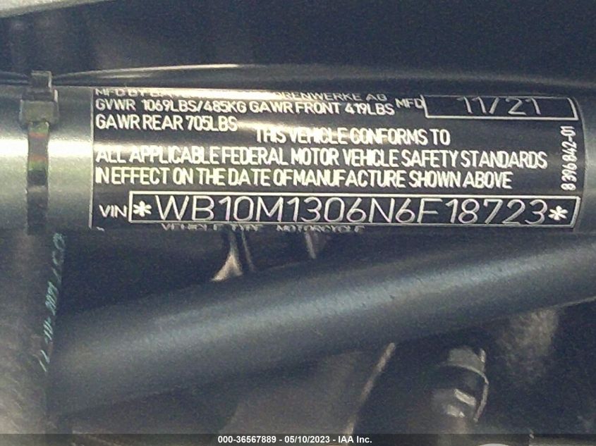 2022 BMW R 1250 GS ADVENTURE - WB10M1306N6F18723